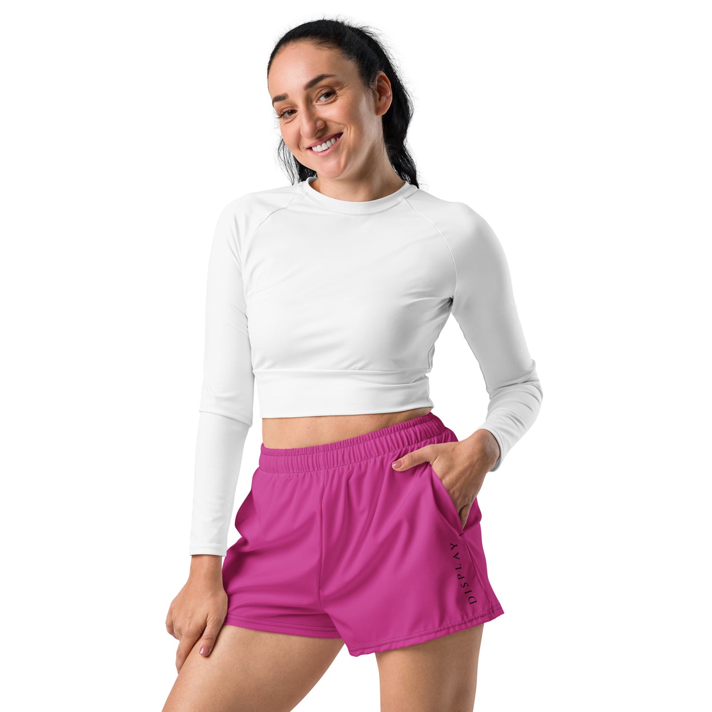 Cerise Athletic Shorts