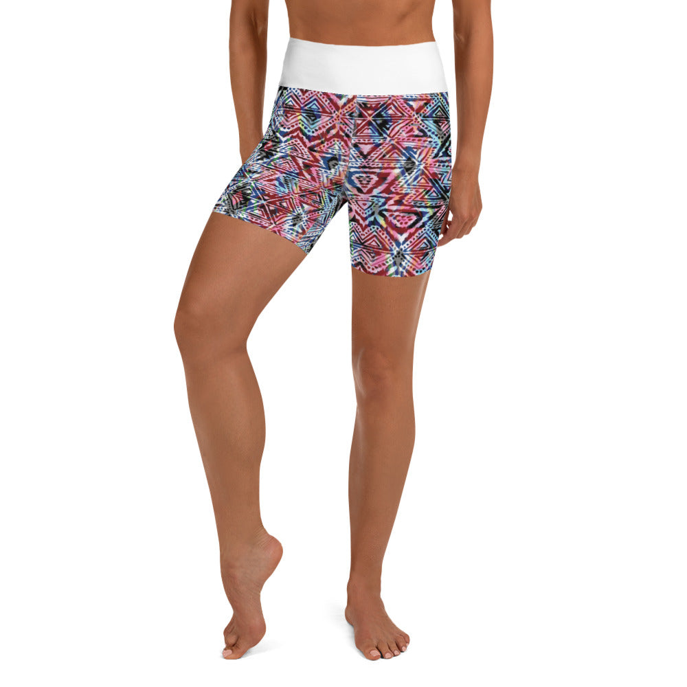 Tapestry Yoga Shorts