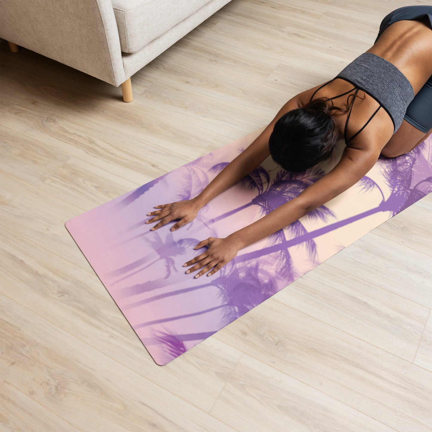 Sunset Yoga Mat